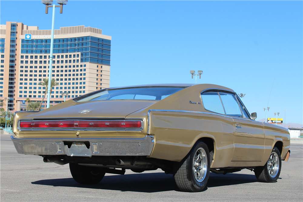 1966 DODGE CHARGER - Rear 3/4 - 214637