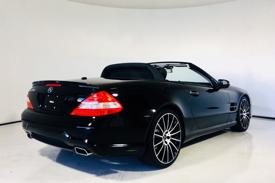 2009 MERCEDES-BENZ SL550 CONVERTIBLE - Rear 3/4 - 214661