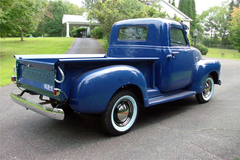 1949 CHEVROLET 3100 PICKUP - Rear 3/4 - 214671