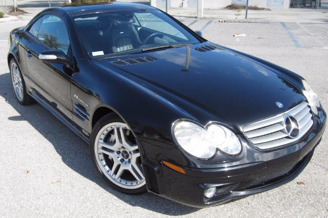 2006 MERCEDES-BENZ SL55 AMG CONVERTIBLE - Front 3/4 - 214715