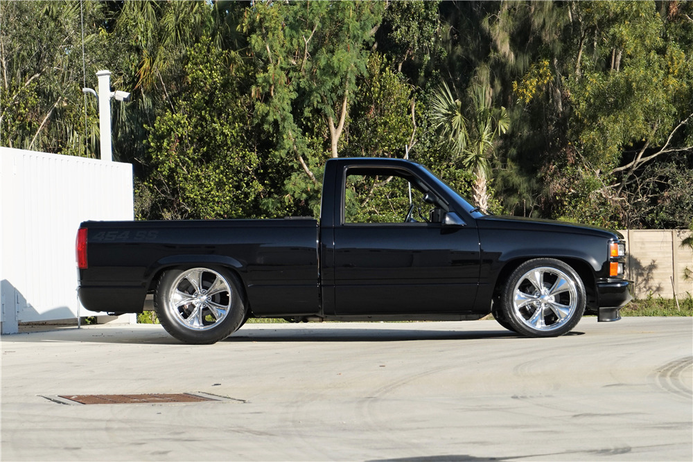 1990 CHEVROLET SILVERADO SS CUSTOM PICKUP - Side Profile - 214722
