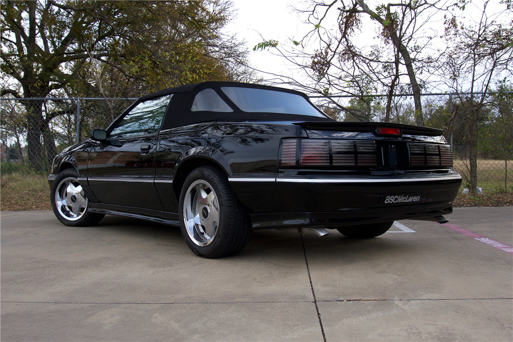 1988 Ford Mustang Asc Mclaren Convertible