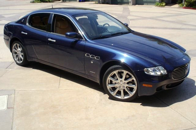 2007 MASERATI QUATTROPORTE - Front 3/4 - 214749