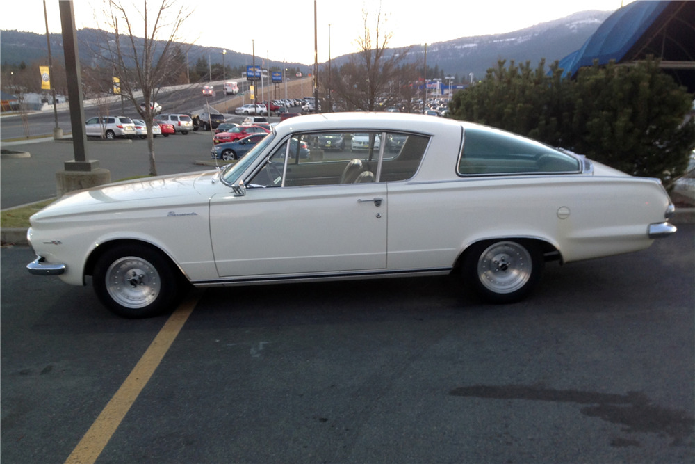 1965 PLYMOUTH BARRACUDA - Side Profile - 215020