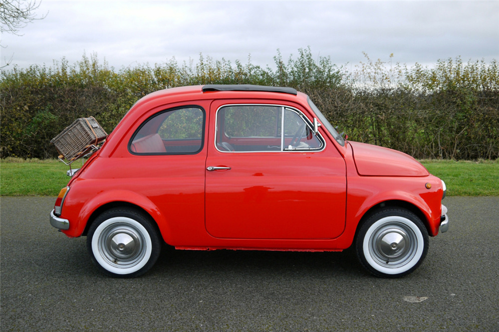 1968 FIAT 500 F - Side Profile - 215076