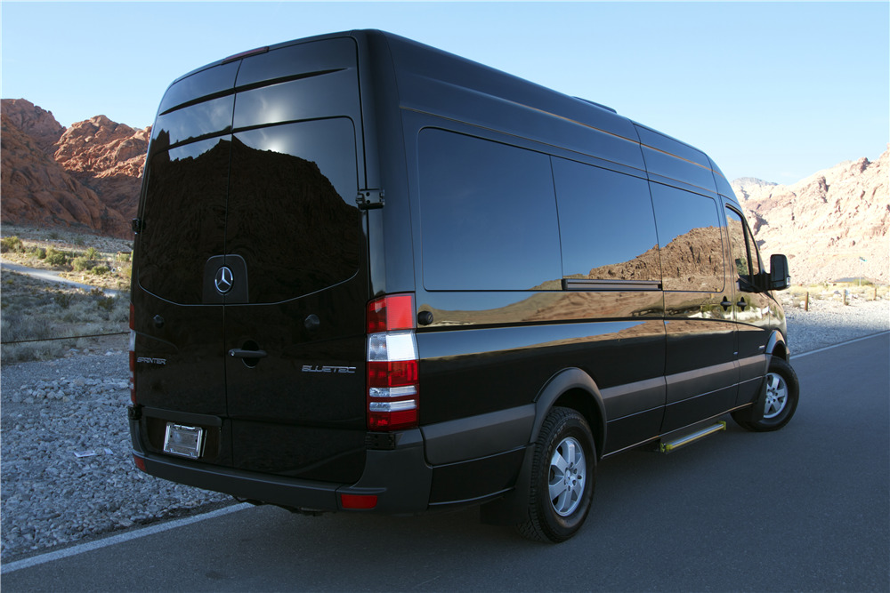 2014 MERCEDES-BENZ SPRINTER CONVERSION VAN - Rear 3/4 - 215090