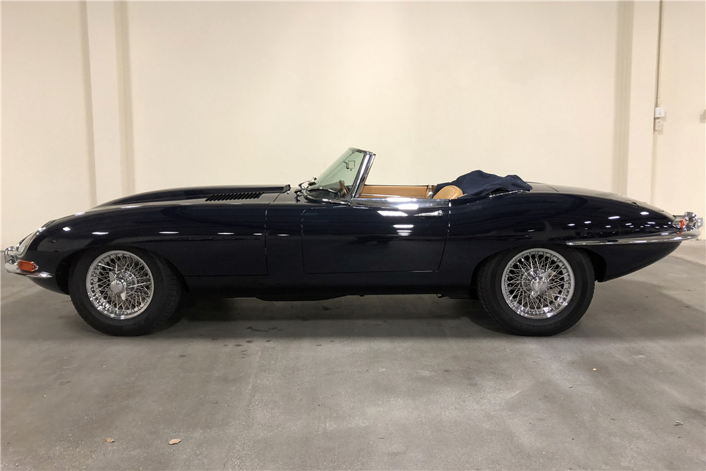 1967 JAGUAR E-TYPE ROADSTER - Side Profile - 215890