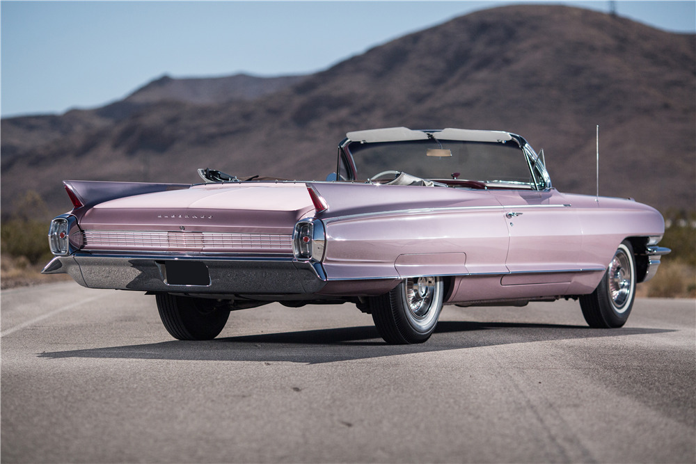 1962 CADILLAC ELDORADO CONVERTIBLE - Rear 3/4 - 215924