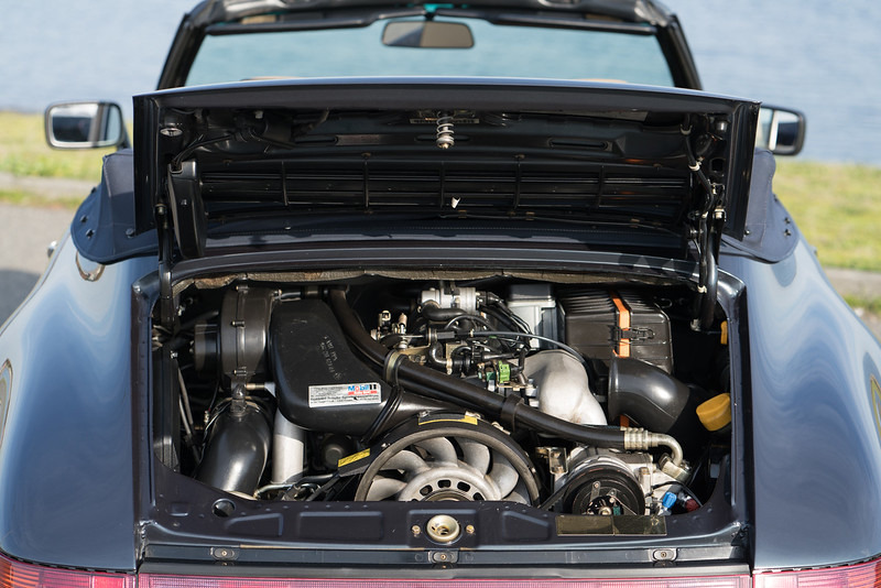 1990 PORSCHE 911 CABRIOLET - Engine - 215937