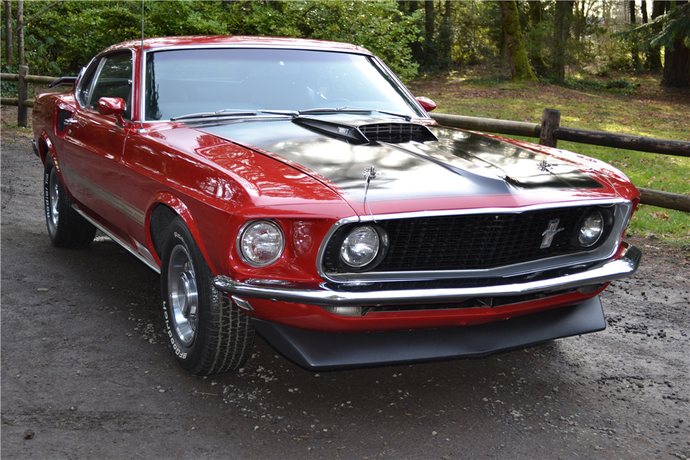 1969 FORD MUSTANG MACH 1 - Front 3/4 - 215964