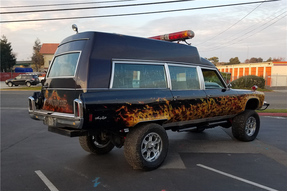 1973 OLDSMOBILE CUSTOM AMBULANCE - Rear 3/4 - 216001