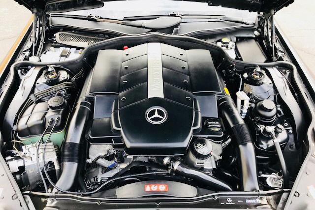 2004 MERCEDES-BENZ SL500 CONVERTIBLE - Engine - 216557