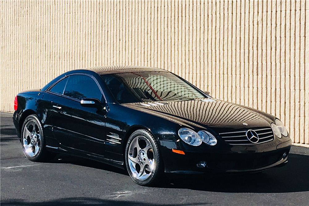 2004 MERCEDES-BENZ SL500 CONVERTIBLE - Front 3/4 - 216557