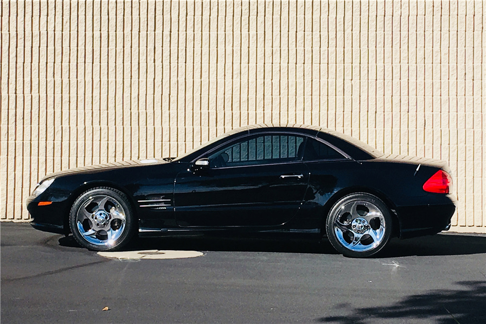 2004 MERCEDES-BENZ SL500 CONVERTIBLE - Side Profile - 216557