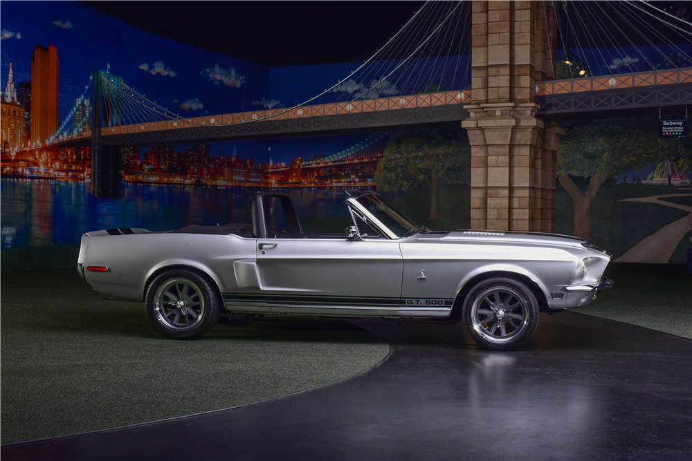 1968 SHELBY GT500 CONVERTIBLE - Side Profile - 217640