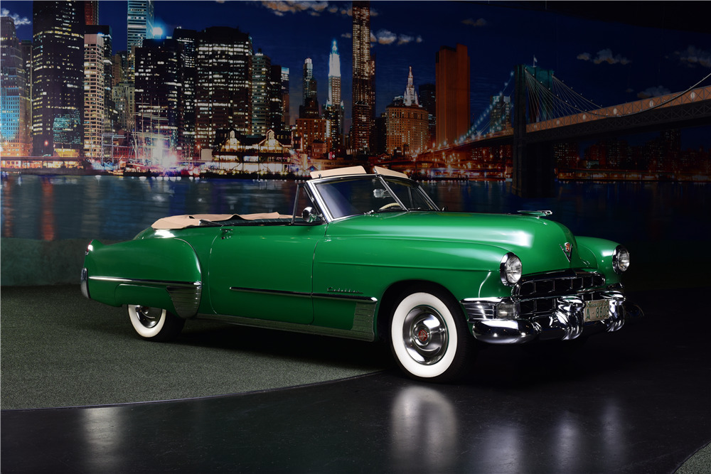 1949 CADILLAC SERIES 62 CONVERTIBLE - Front 3/4 - 217676