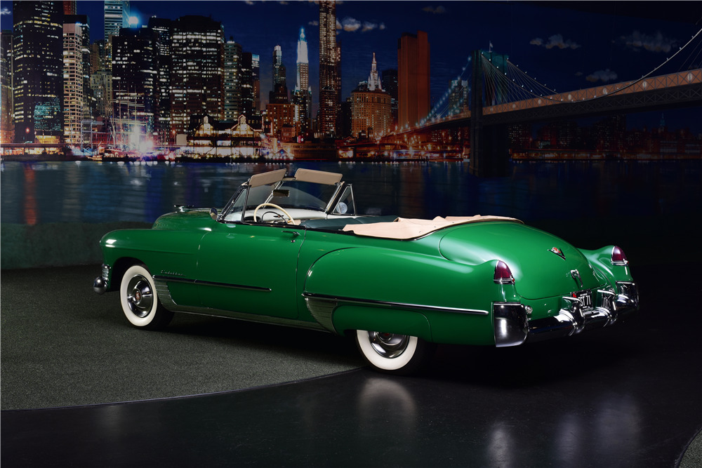 1949 CADILLAC SERIES 62 CONVERTIBLE - Rear 3/4 - 217676