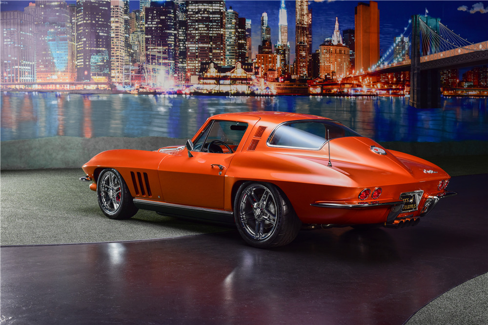 1965 CHEVROLET CORVETTE CUSTOM COUPE - Rear 3/4 - 217677