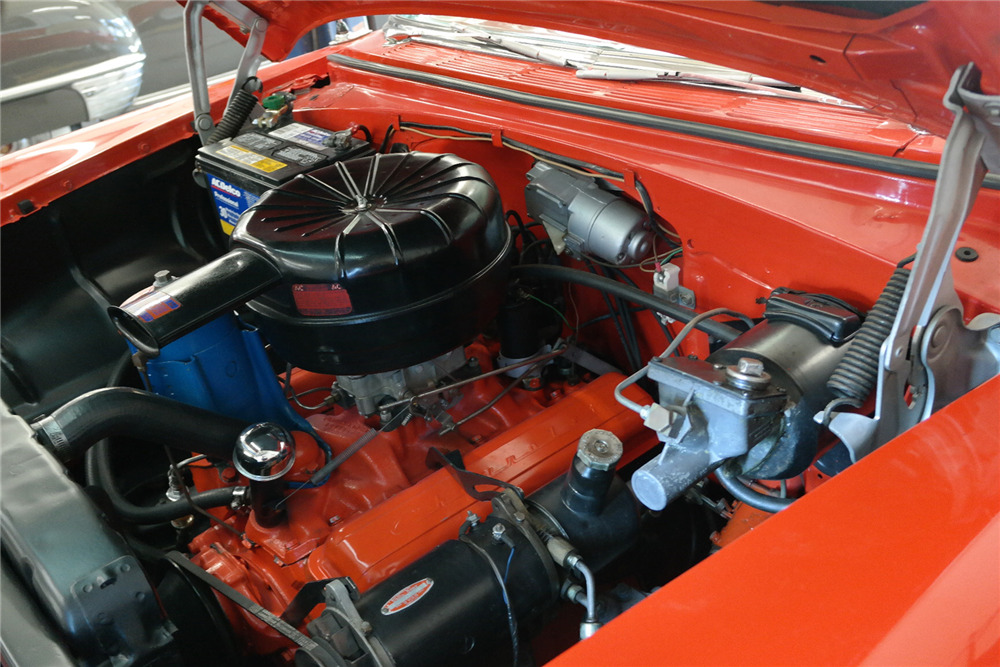 1955 CHEVROLET BEL AIR CONVERTIBLE - Engine - 217757