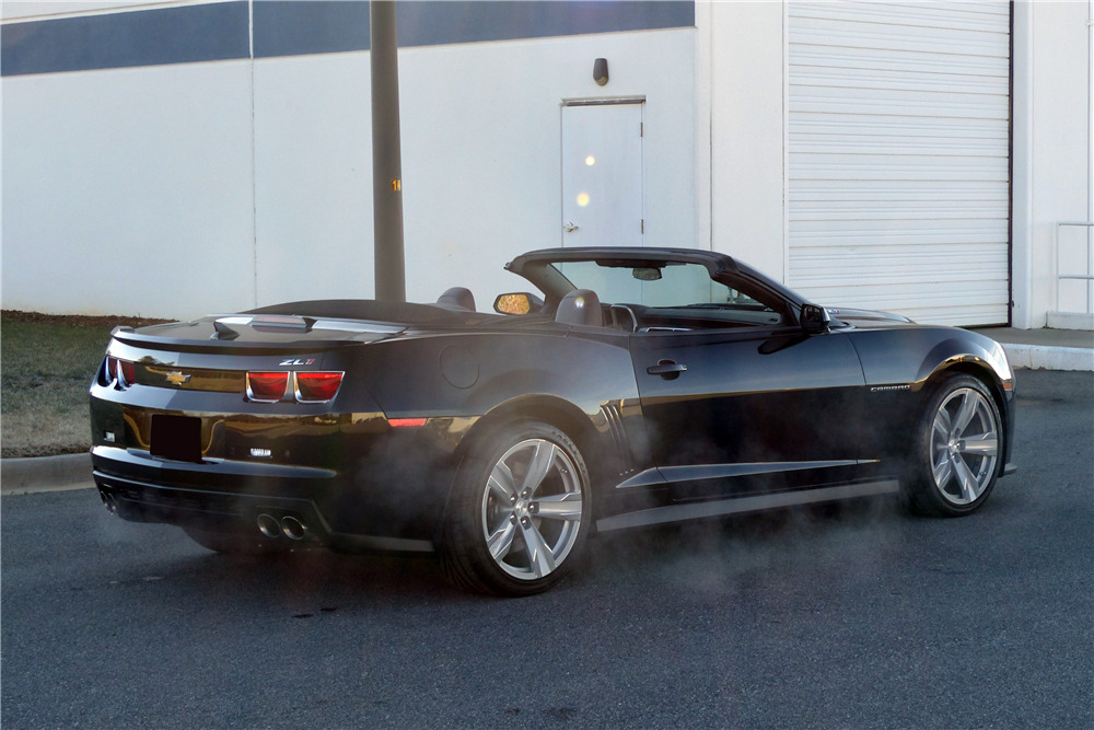 2013 CHEVROLET CAMARO ZL1 CONVERTIBLE - Rear 3/4 - 217833