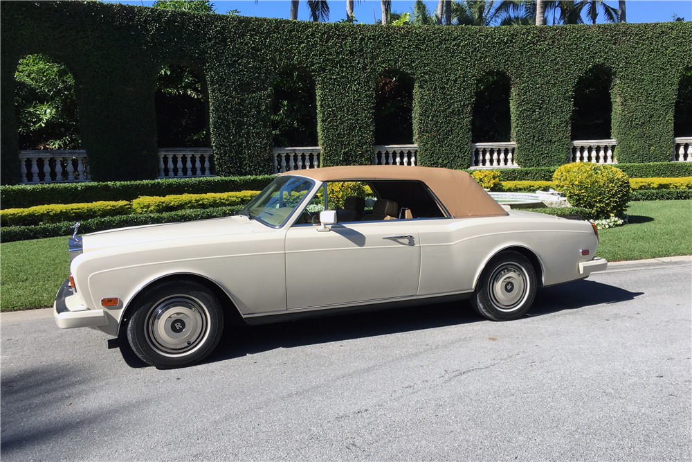 1988 Rolls Royce Corniche Ii Convertible