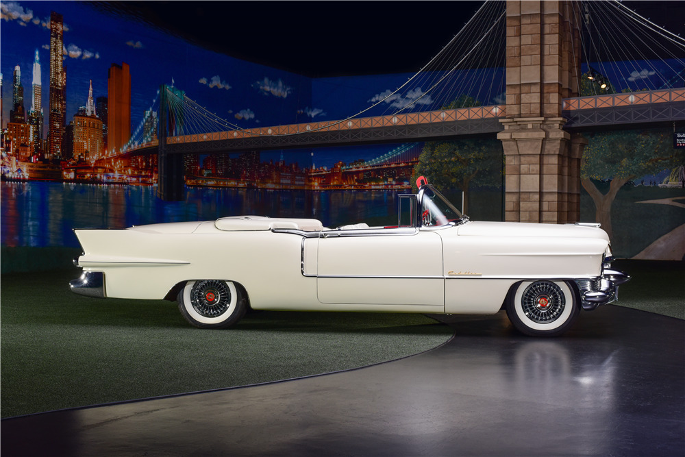 1955 CADILLAC ELDORADO CONVERTIBLE - Side Profile - 217877