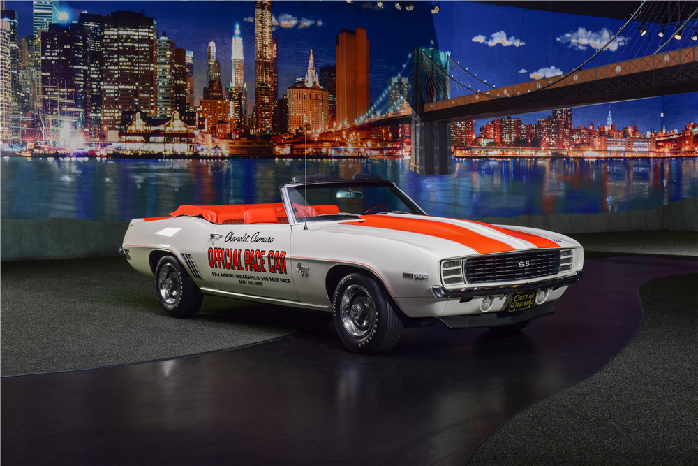 1969 CHEVROLET CAMARO INDY PACE CAR CONVERTIBLE