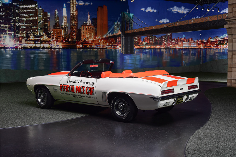 1969 CHEVROLET CAMARO INDY PACE CAR CONVERTIBLE - 217887