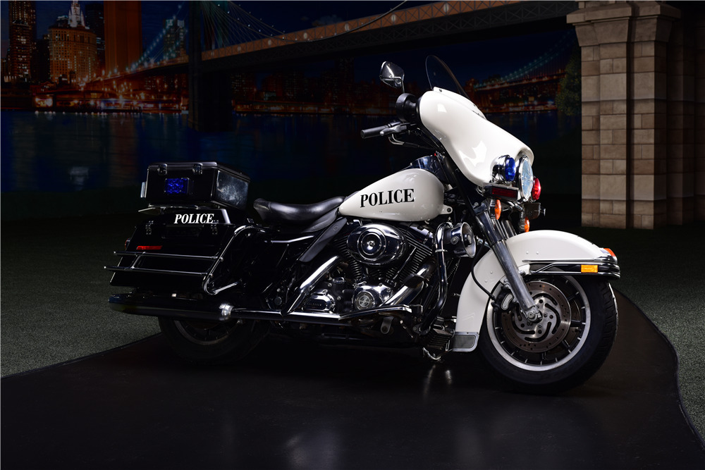 2007 HARLEY DAVIDSON ELECTRA GLIDE POLICE MOTORCYCLE 217901