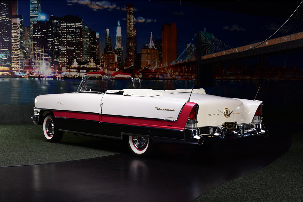 1956 PACKARD CARIBBEAN CONVERTIBLE - Rear 3/4 - 217908