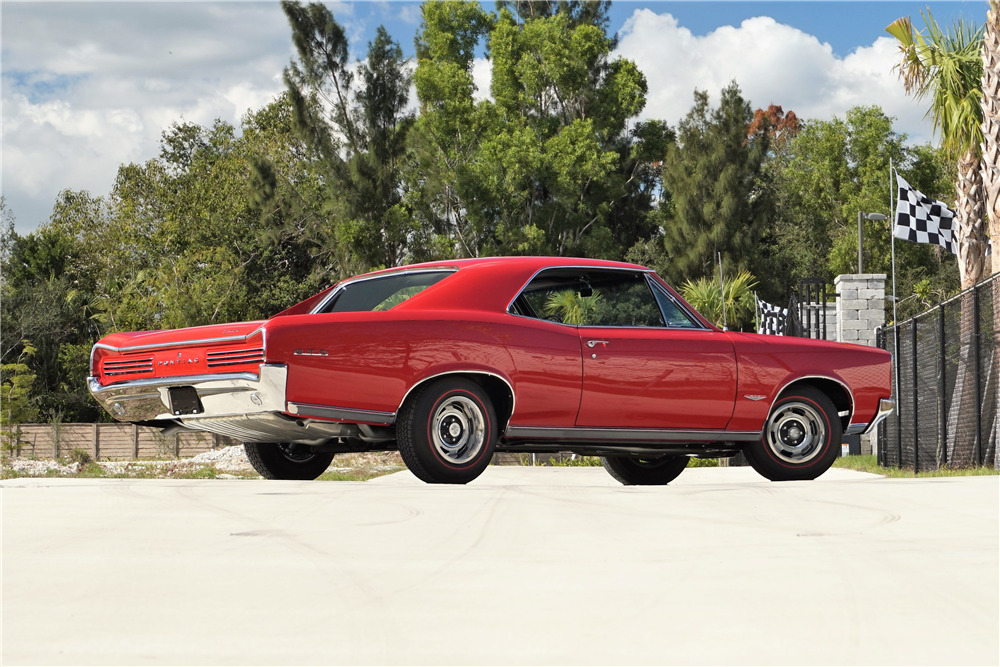 1966 PONTIAC GTO - Rear 3/4 - 217936