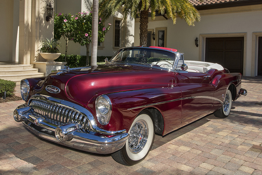 1953 BUICK SKYLARK CONVERTIBLE - Front 3/4 - 217958