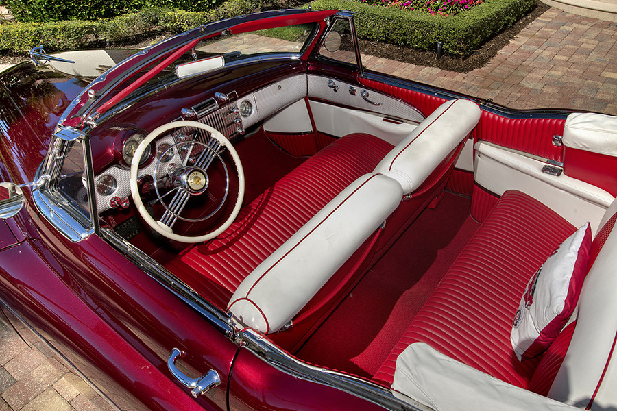 1953 BUICK SKYLARK CONVERTIBLE - Interior - 217958