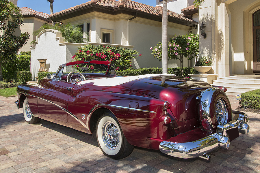 1953 BUICK SKYLARK CONVERTIBLE - Rear 3/4 - 217958