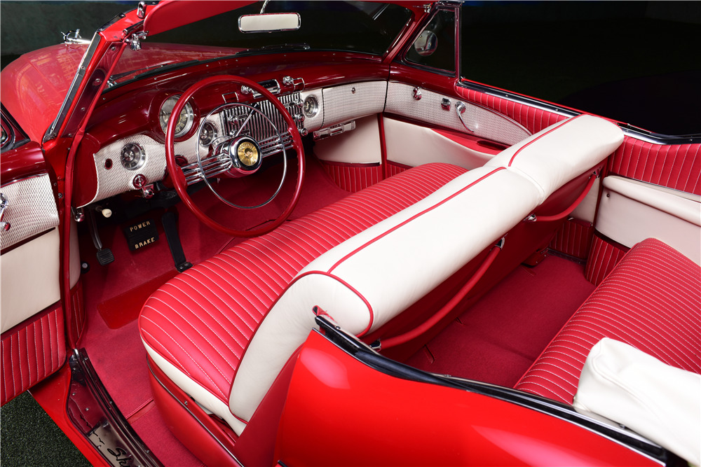 1953 BUICK SKYLARK CONVERTIBLE - Interior - 217959