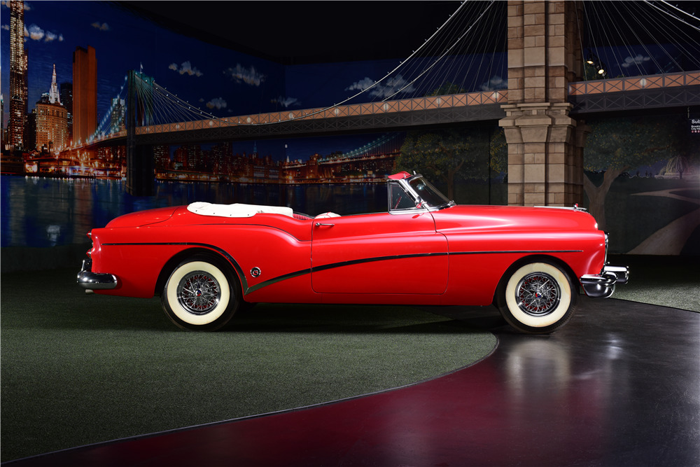 1953 BUICK SKYLARK CONVERTIBLE - Side Profile - 217959