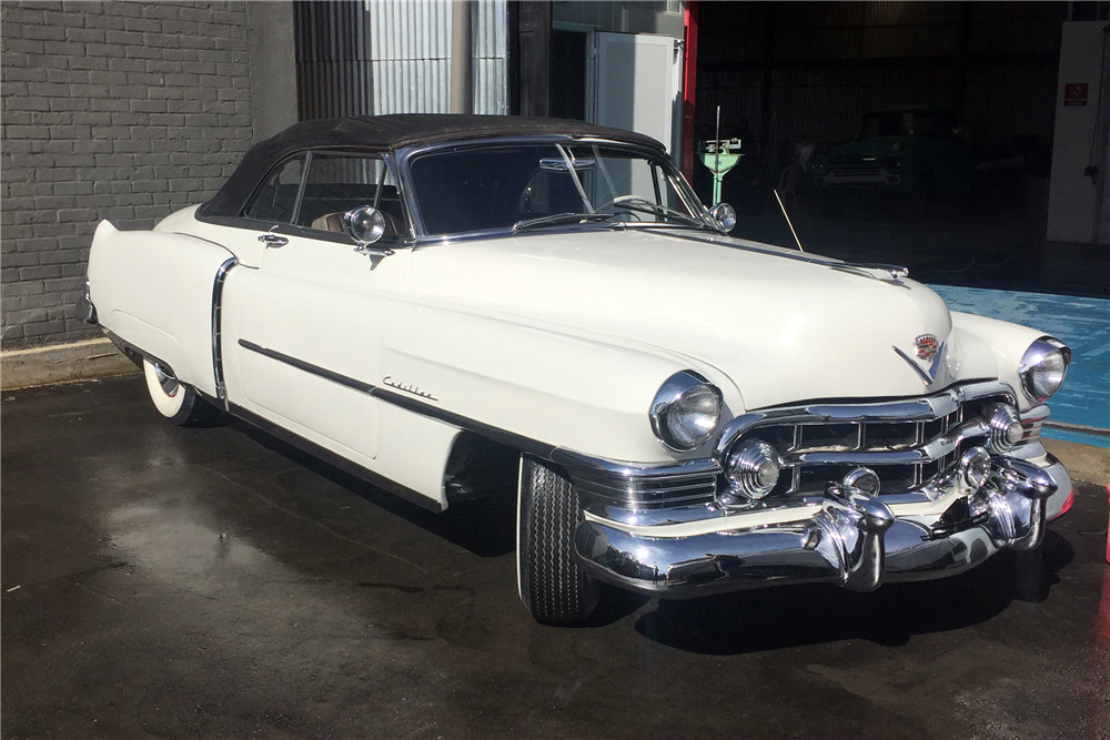 1950 CADILLAC SERIES 62 CONVERTIBLE - Front 3/4 - 217989
