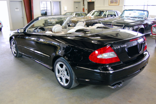 2006 MERCEDES-BENZ CLK500 CABRIOLET - Rear 3/4 - 217991