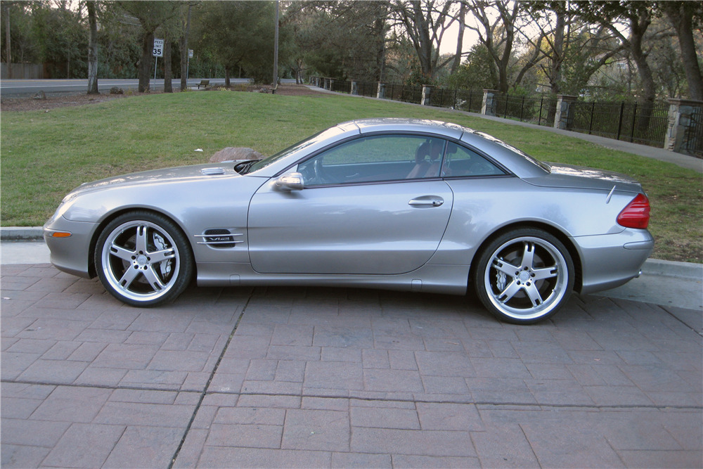 2006 MERCEDES-BENZ SL600 ROADSTER - Side Profile - 217995