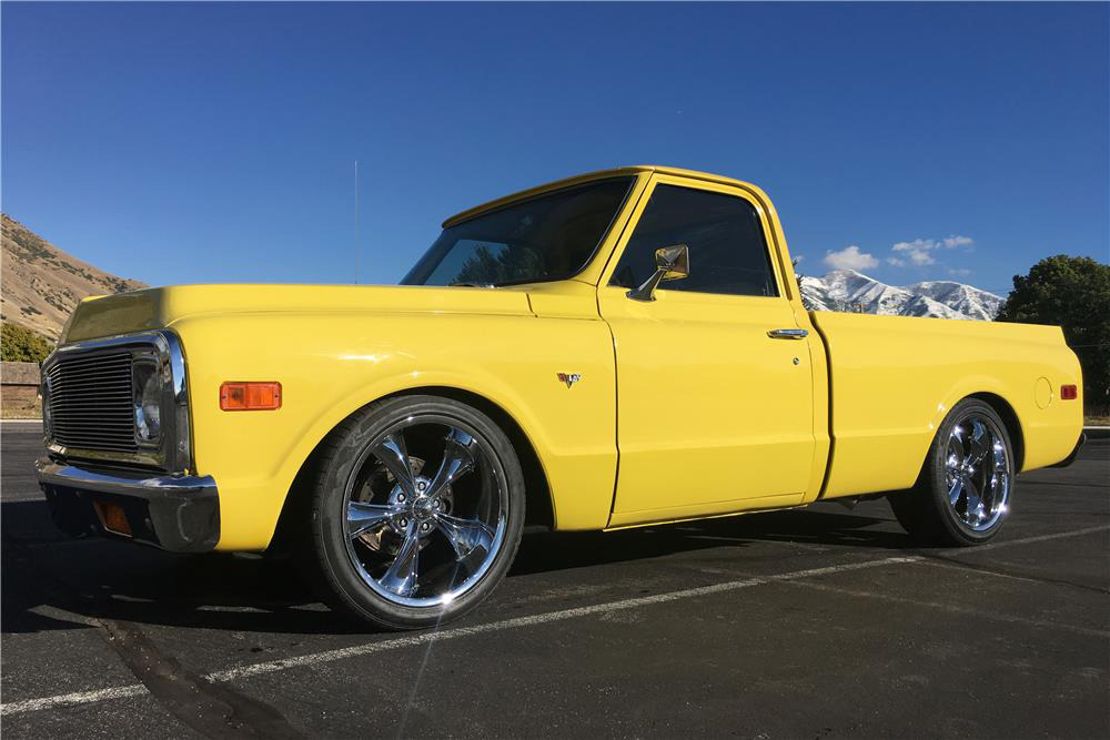 1972 CHEVROLET C10 PICKUP - Front 3/4 - 218049