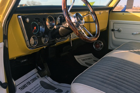1972 CHEVROLET C10 PICKUP - Interior - 218049