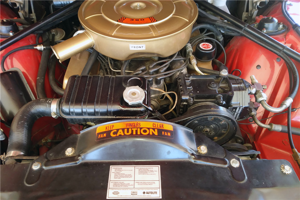 1965 ford thunderbird 390 engine specs