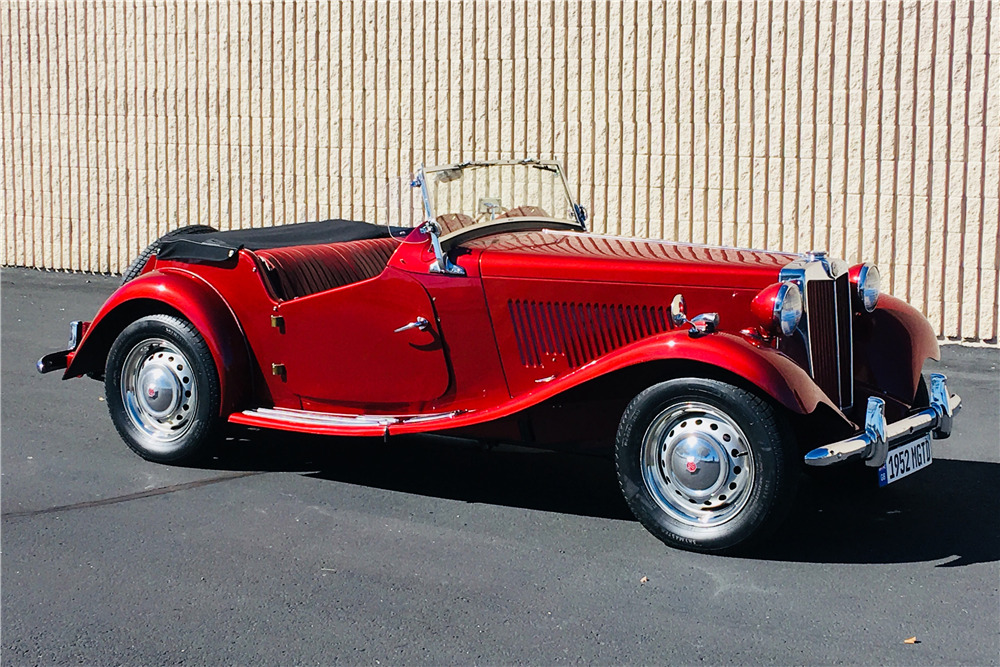 1952 MG TD ROADSTER - Side Profile - 218152