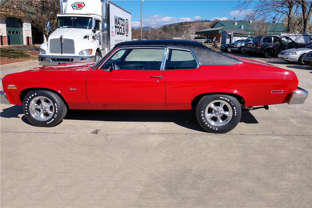1974 CHEVROLET NOVA - Side Profile - 218175