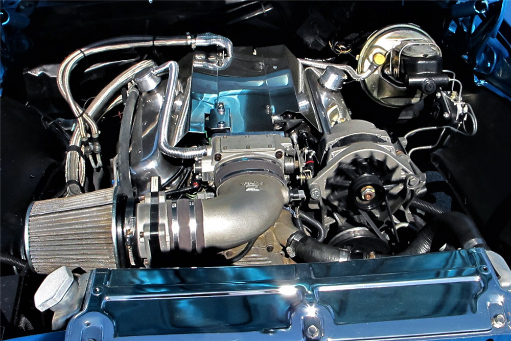 1967 CHEVROLET CAMARO CUSTOM COUPE - Engine - 218182