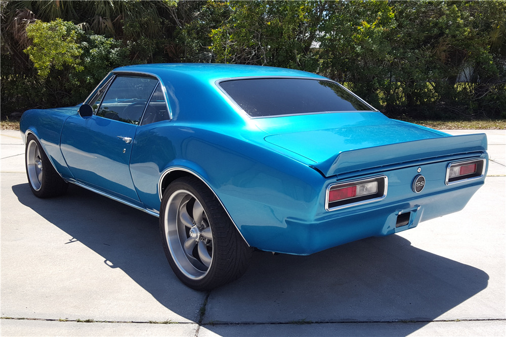 1967 CHEVROLET CAMARO CUSTOM COUPE - Rear 3/4 - 218182