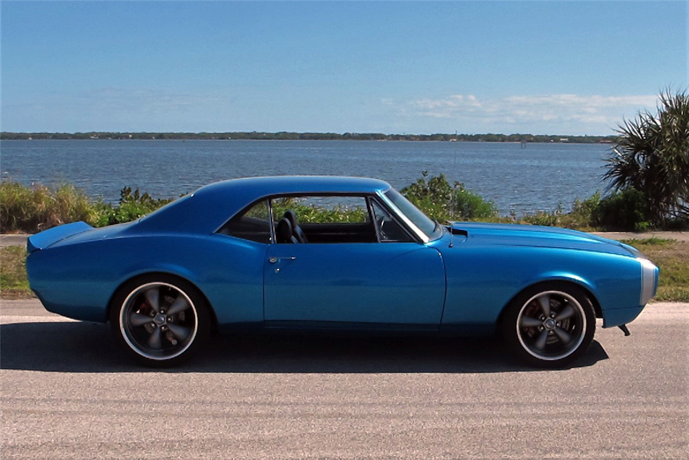 1967 CHEVROLET CAMARO CUSTOM COUPE - Side Profile - 218182