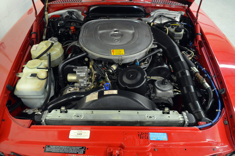 1988 MERCEDES-BENZ 560SL ROADSTER - Engine - 218198