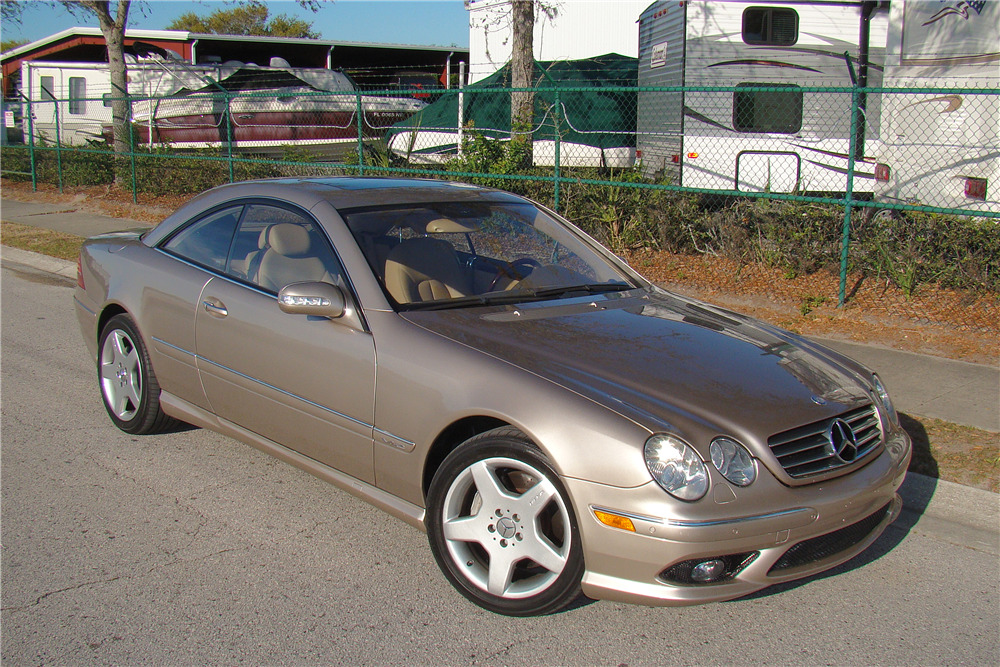 2005 MERCEDES-BENZ CL600 COUPE - Front 3/4 - 218305
