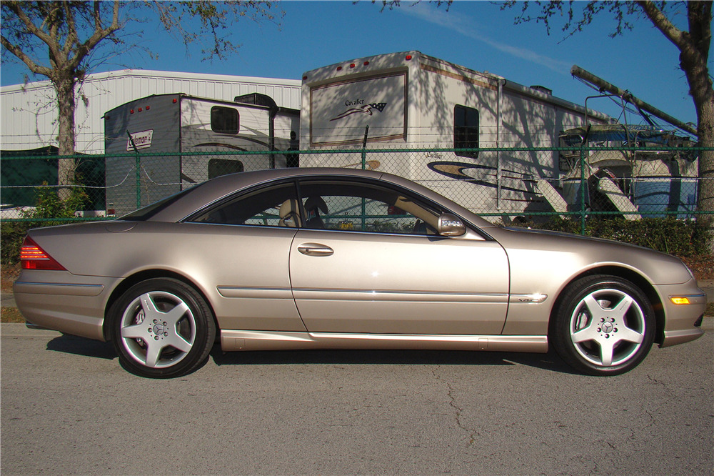 2005 MERCEDES-BENZ CL600 COUPE - Side Profile - 218305